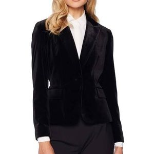 Tahari Black Velvet Blazer - XS NWT